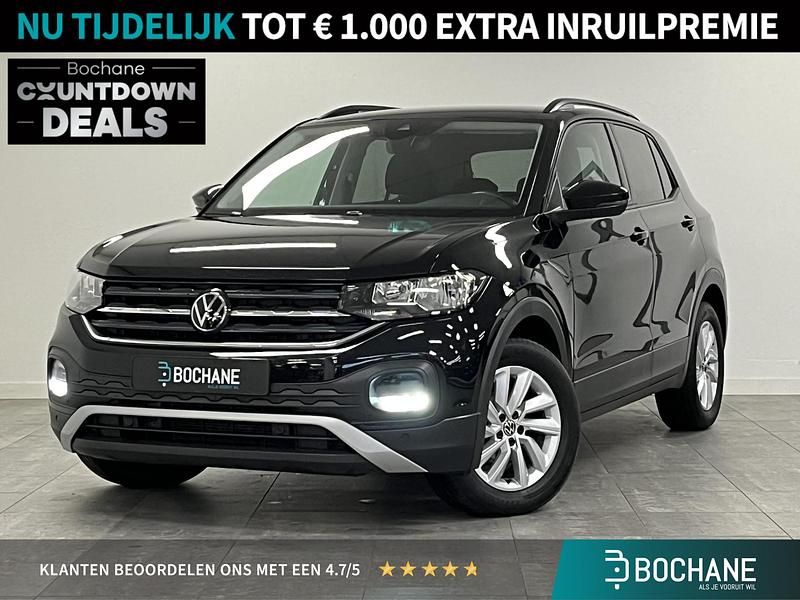 Zwart Gebruikt 2021 VW T-Cross Life SUV | € 20.695 (Goede deal) - Afbeelding 1/4