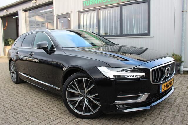 Zwart Gebruikt 2020 Volvo V90 Business Edition Stationwagen | € 27.895 - Afbeelding 1/4
