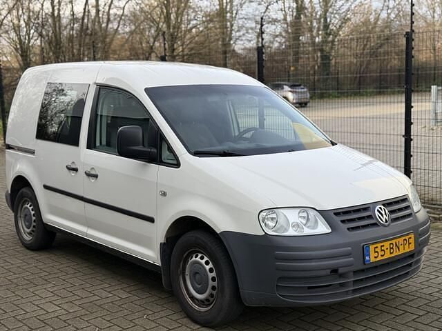 Wit (metallic) Occasion 2004 VW Caddy Comfortline MPV | € 1.899 (Eerlijke prijs) - Afbeelding 1/4