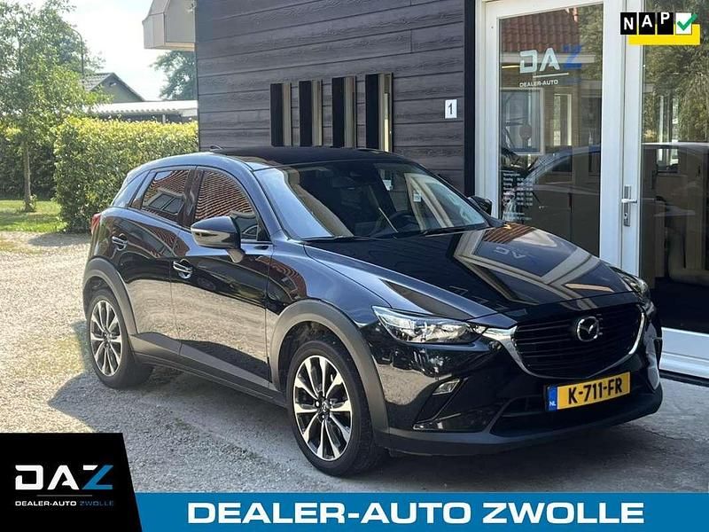 Zwart Gebruikt 2020 Mazda CX-3 Sportive SUV | € 13.945 (Eerlijke prijs) - Afbeelding 1/4