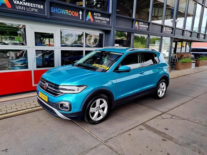 Groen (metallic) Occasion 2020 VW T-Cross Style SUV | € 19.950 (Eerlijke prijs) - Afbeelding 1/4