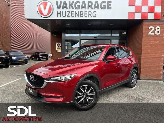 Rood Gebruikt 2018 Mazda CX-5 SUV | € 22.945 (Eerlijke prijs) - Afbeelding 1/4