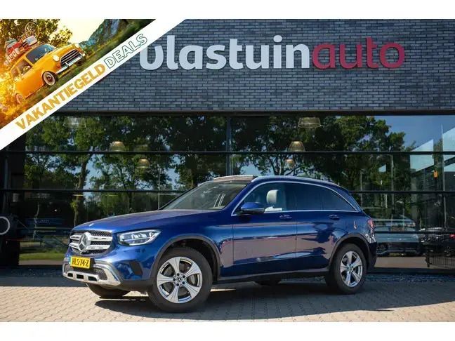 Blauw Gebruikt 2021 Mercedes GLC300e Premium Plus SUV | € 39.950 (Super prijs) - Afbeelding 1/4