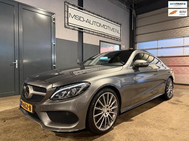 Occasion Mercedes C300 Prestige 245 PK (180 kW) 2016 Grijs (metallic) Coupé