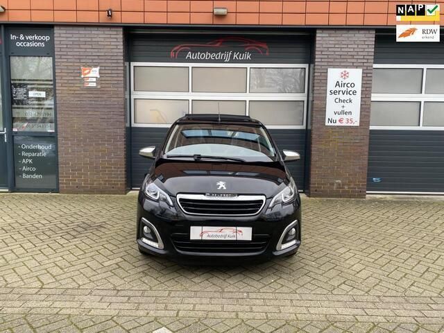 Zwart, metallic lak Gebruikt 2018 Peugeot 108 Active Hatchback | € 8.950 (Eerlijke prijs) - Afbeelding 1/4