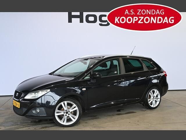 Occasion Seat Ibiza ST Ecomotive 75 PK (55 kW) 2011 Zwart (metallic) Stationwagen