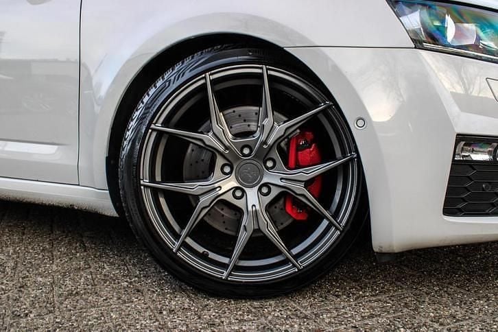 Occasion Skoda Octavia RS 221 PK (162 kW) 2014 Wit Stationwagen