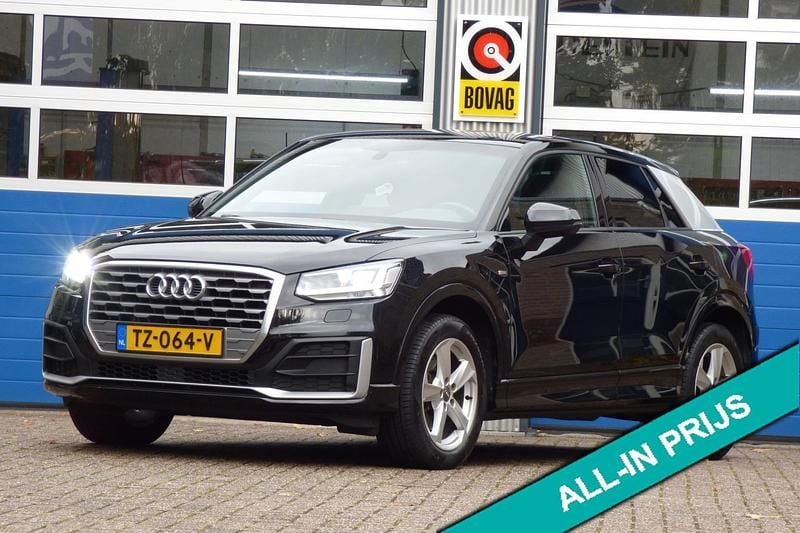 Zwart Occasion 2018 Audi Q2 S-Line SUV | € 23.949 (Eerlijke prijs) - Afbeelding 1/4