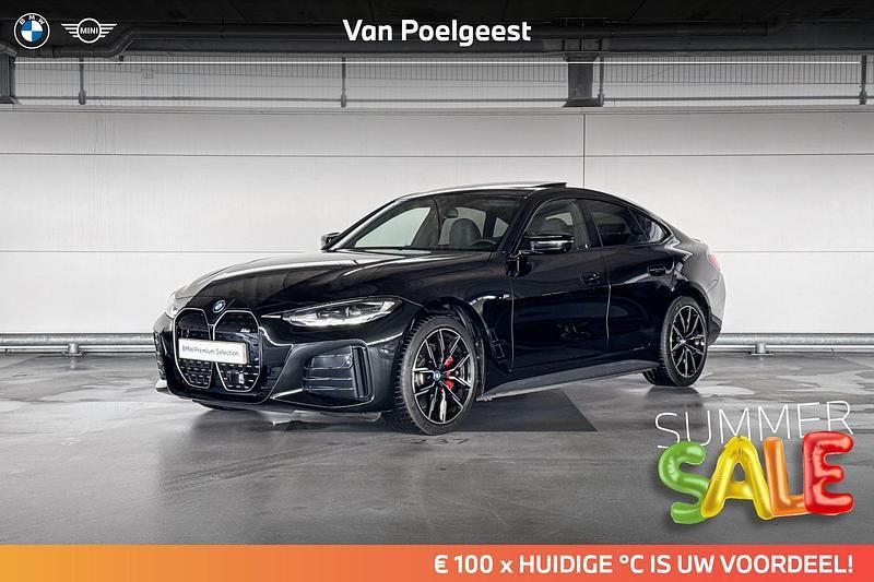 Saphirschwarz Gebruikt 2024 BMW i4 M Sport Sedan | € 66.900 (Iets duurder) - Afbeelding 1/4
