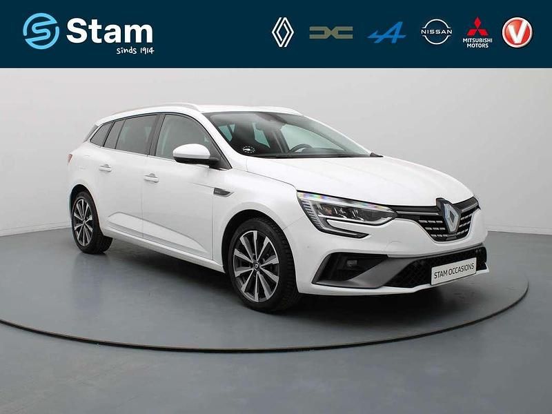 Wit metallic Occasion 2023 Renault Megane E-Tech R.S. Stationwagen | € 22.790 (Eerlijke prijs) - Afbeelding 1/4