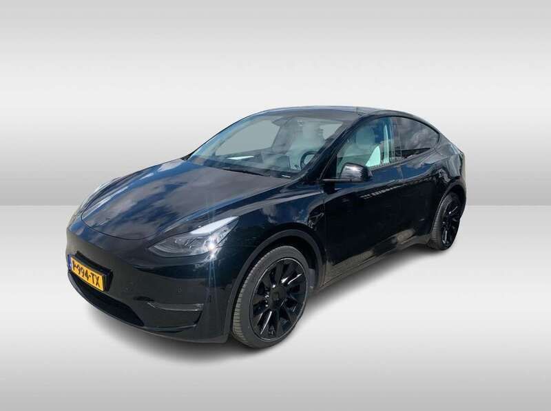 Zwart, metallic lak Gebruikt 2022 Tesla Model Y Long Range SUV | € 32.950 (Super prijs) - Afbeelding 1/4