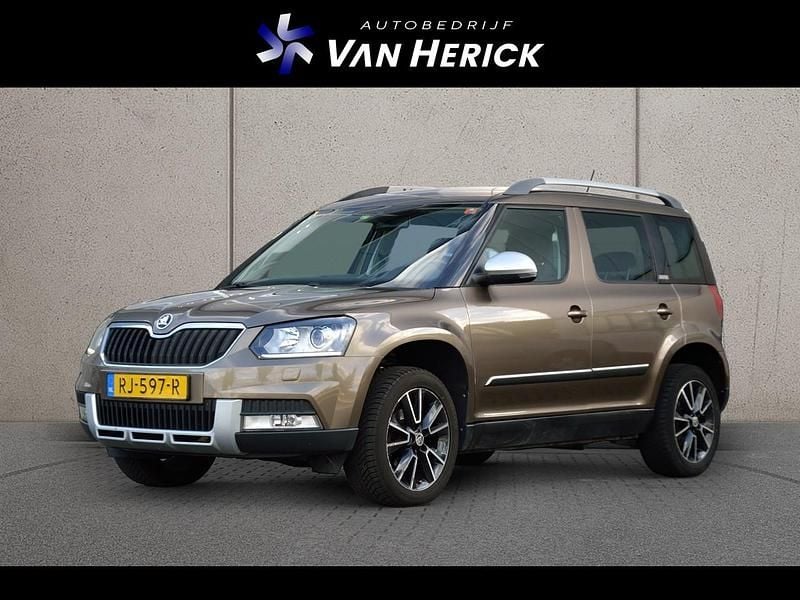 Bruin Gebruikt 2015 Skoda Yeti Elegance SUV | € 11.945 (Eerlijke prijs) - Afbeelding 1/4