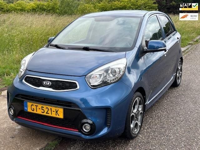 Blauw Gebruikt 2015 Kia Picanto Hatchback | € 7.499 (Eerlijke prijs) - Afbeelding 1/4