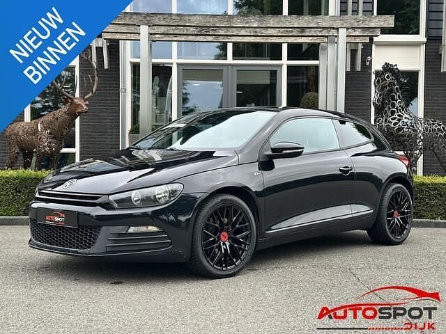 Zwart Gebruikt 2010 VW Scirocco R-line Coupé | € 10.950 (Duur) - Afbeelding 1/4
