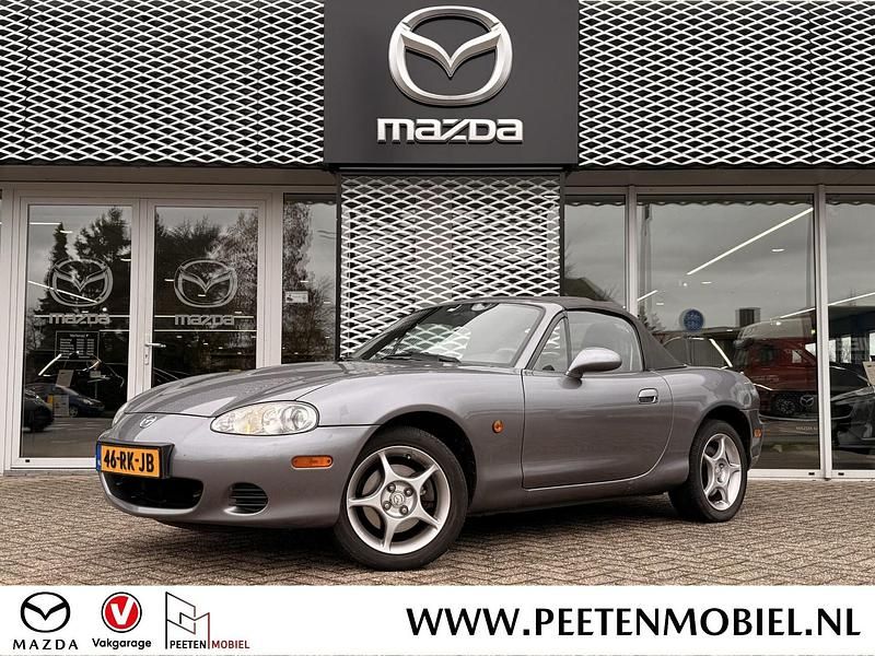 Grijs Occasion 2002 Mazda MX5 Cabriolet | € 9.300 (Eerlijke prijs) - Afbeelding 1/3
