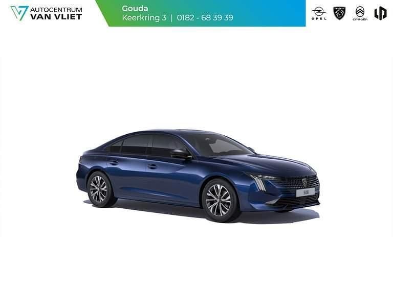 Bleu eclipse (blauw metallic) Nieuw 2025 Peugeot 508 Allure Sedan | € 47.656 (Duur) - Afbeelding 1/4