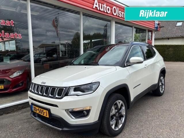 Wit Gebruikt 2018 Jeep Compass Limited SUV | € 20.995 (Eerlijke prijs) - Afbeelding 1/4
