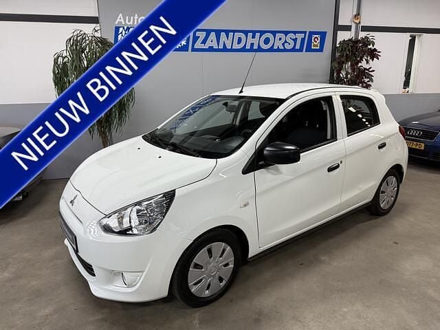Wit Gebruikt 2013 Mitsubishi Space Star Inform Hatchback | € 5.295 (Eerlijke prijs) - Afbeelding 1/4