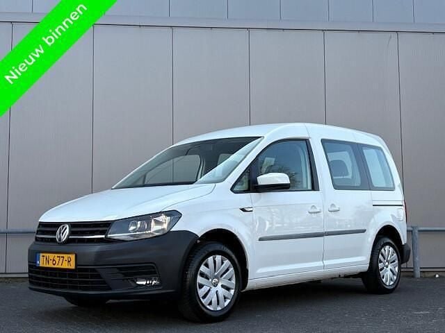 Wit Occasion 2018 VW Caddy MPV | € 12.665 (Super prijs) - Afbeelding 1/4