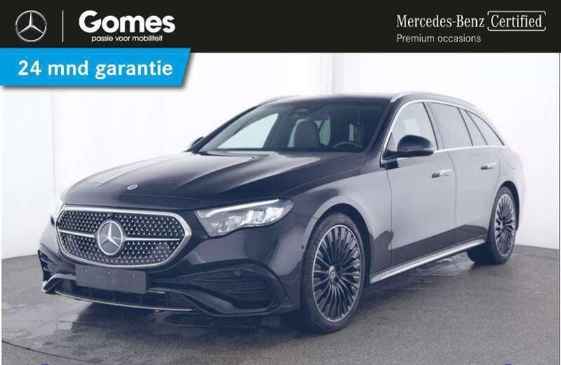 Zwart Gebruikt 2024 Mercedes E300 AMG line Stationwagen | € 64.950 (Duur) - Afbeelding 1/4