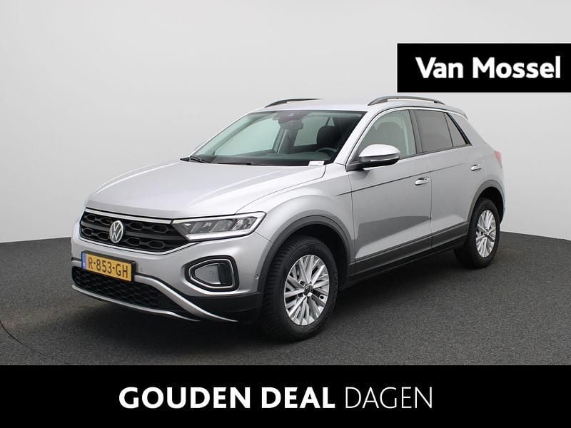 Grijs Gebruikt 2022 VW T-Roc Life SUV | € 20.400 (Goede deal) - Afbeelding 1/4