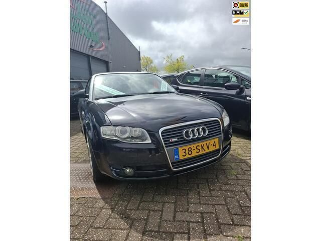 Zwart Gebruikt 2008 Audi A4 Cabriolet Cabriolet | € 7.750 (Eerlijke prijs) - Afbeelding 1/4