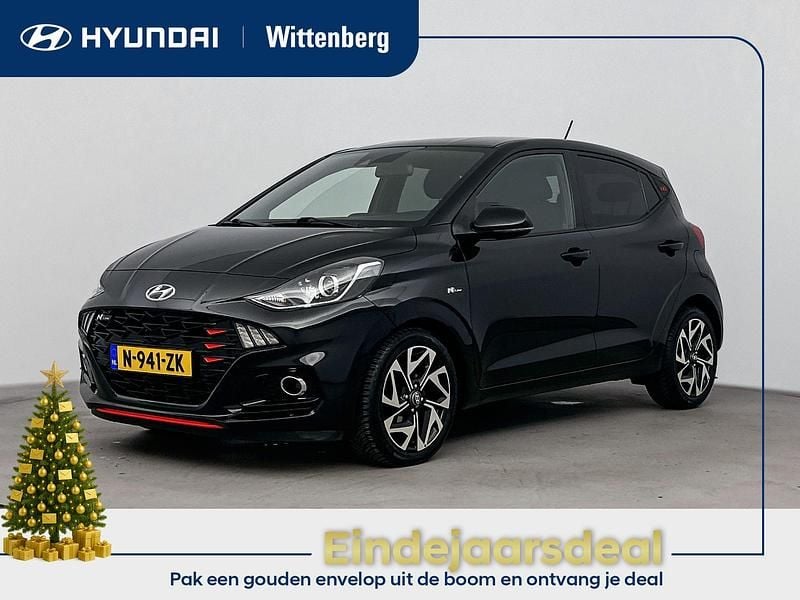 Zwart Gebruikt 2021 Hyundai i10 N Line Hatchback | € 15.900 (Eerlijke prijs) - Afbeelding 1/3