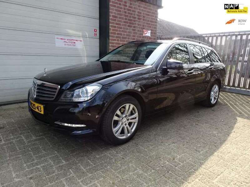 Zwart, metallic lak Gebruikt 2013 Mercedes C180 Ambition Stationwagen | € 12.250 (Iets duurder) - Afbeelding 1/4