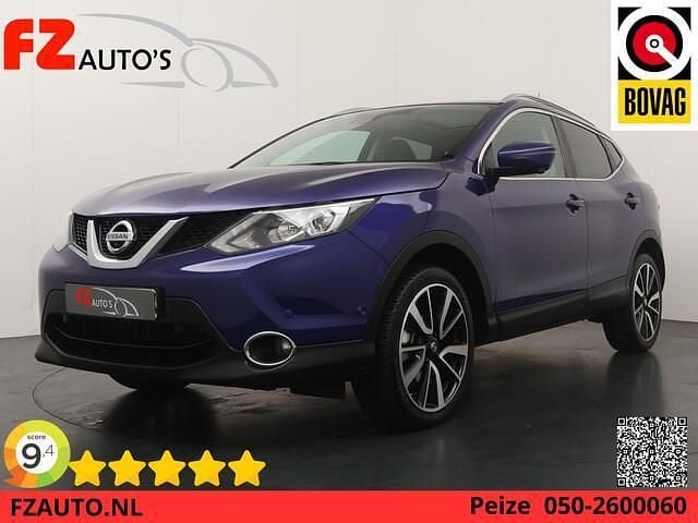 Blauw Gebruikt 2016 Nissan Qashqai Tekna SUV | € 12.445 (Eerlijke prijs) - Afbeelding 1/4