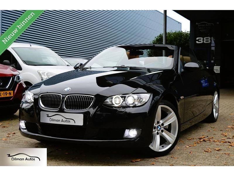 Zwart Gebruikt 2007 BMW 325 Cabriolet Executive Cabriolet | € 11.995 (Iets duurder) - Afbeelding 1/4