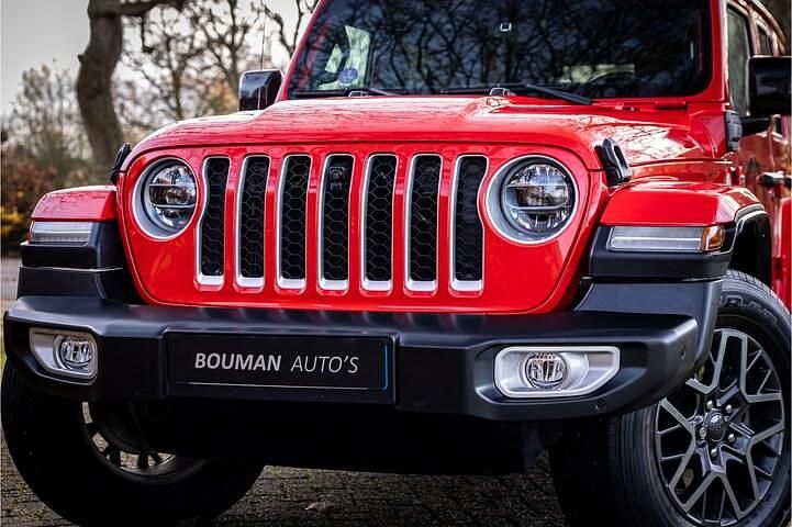 Occasion Jeep Wrangler Unlimited Overland 2021 Rood SUV