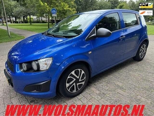 Blauw Gebruikt 2012 Chevrolet Aveo LS Hatchback | € 1.750 (Goede deal) - Afbeelding 1/4