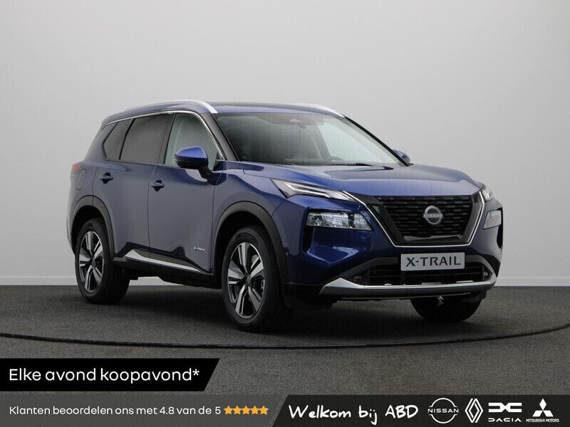 Blauw Nieuw 2024 Nissan X-Trail Tekna SUV | € 44.767 (Super prijs) - Afbeelding 1/4