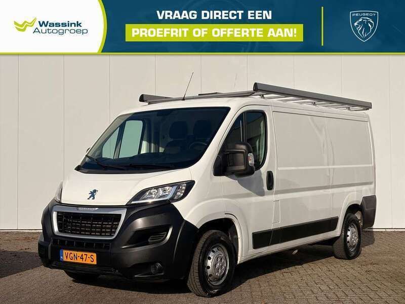 Wit Gebruikt 2020 Peugeot Boxer Premium Van | € 16.890 (Eerlijke prijs) - Afbeelding 1/4
