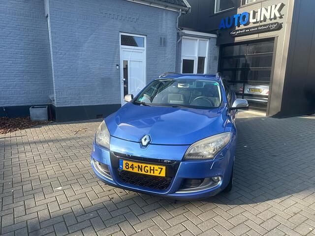 Occasion Renault Mégane GrandTour GT 179 PK (131 kW) 2010 Blauw Stationwagen