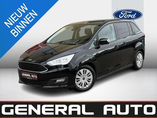 Zwart Gebruikt 2017 Ford Grand C-Max Titanium MPV | € 9.250 (Goede deal) - Afbeelding 1/4