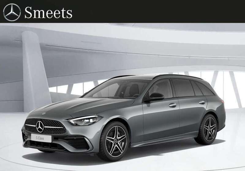 , metallic lak Nieuw 2024 Mercedes C180 AMG line Stationwagen | € 65.044 (Iets duurder) - Afbeelding 1/3