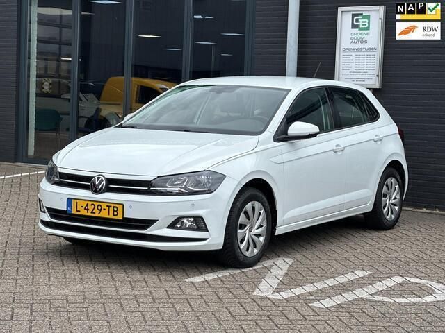 Wit Gebruikt 2021 VW Polo Comfortline Hatchback | € 11.995 (Goede deal) - Afbeelding 1/4