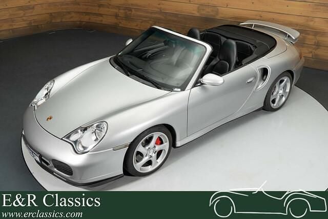 Grijs Gebruikt 2004 Porsche 911 Turbo Cabriolet | € 84.950 - Afbeelding 1/4