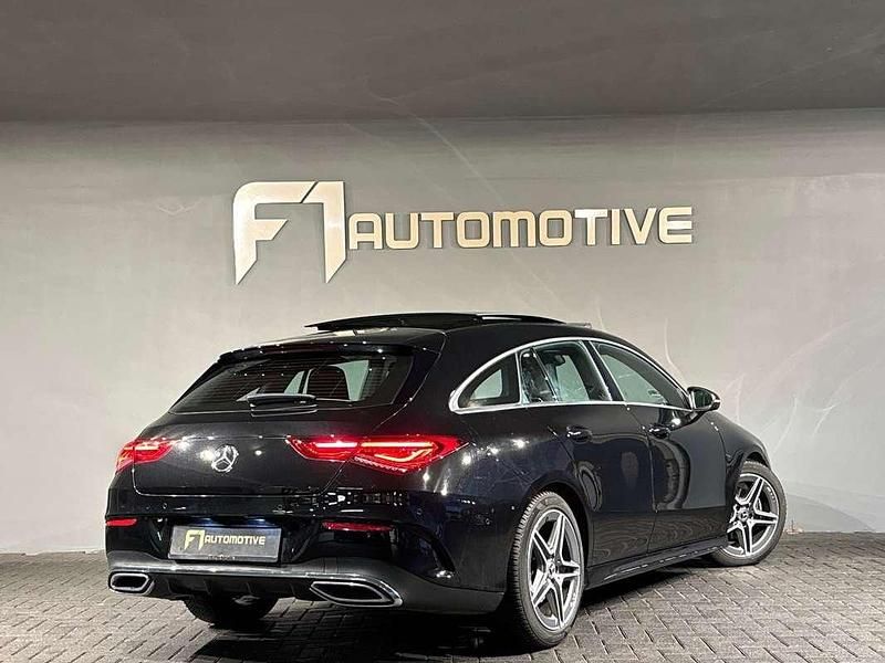 Occasion Mercedes CLA180 Shooting Brake AMG 136 PK (100 kW) 2019 Zwart (metallic) Stationwagen