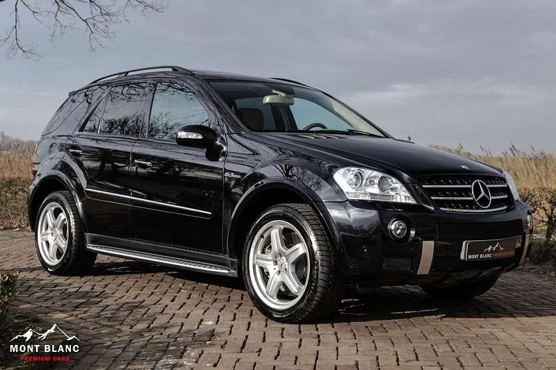 Occasion Mercedes ML63 AMG AMG 510 PK (375 kW) 2006 Zwart (metallic) SUV