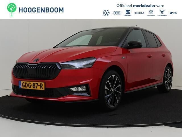 Rood Gebruikt 2024 Skoda Fabia Monte Carlo Hatchback | € 22.850 (Duur) - Afbeelding 1/4