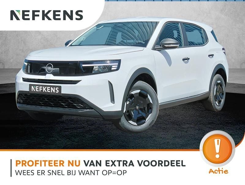Wit Nieuw 2025 Opel Frontera Edition SUV | € 30.195 - Afbeelding 1/4