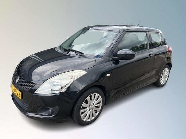 Zwart Gebruikt 2013 Suzuki Swift Exclusive Hatchback | € 6.950 (Eerlijke prijs) - Afbeelding 1/4