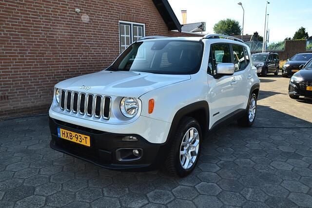 Wit Gebruikt 2018 Jeep Renegade Limited SUV | € 13.750 (Goede deal) - Afbeelding 1/4