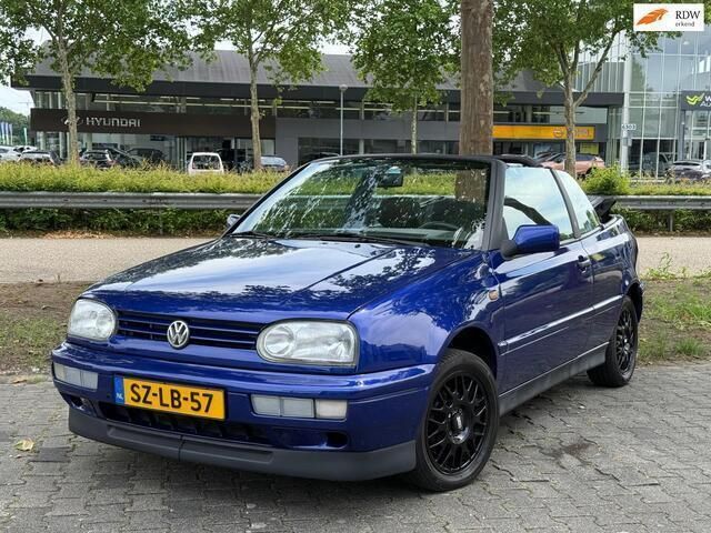 Blauw Gebruikt 1998 VW Golf IV Cabriolet | € 3.990 - Afbeelding 1/4