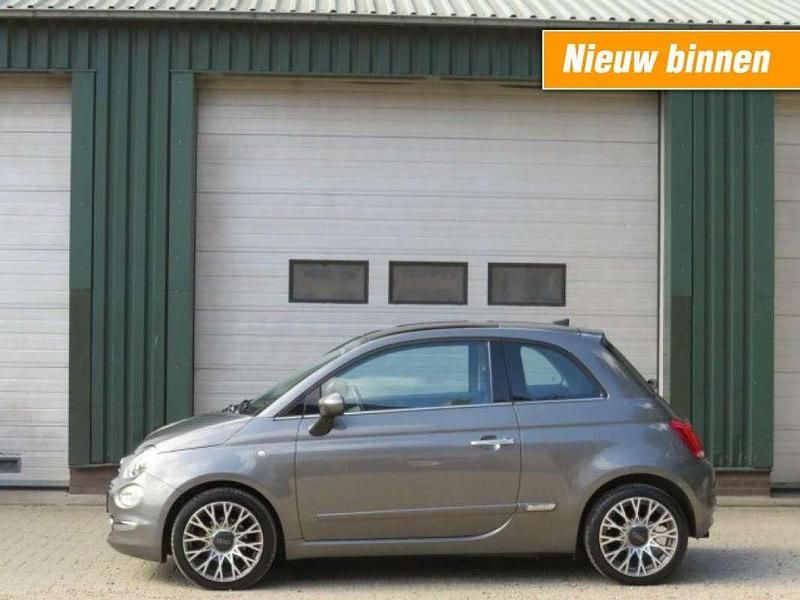 Grijs Gebruikt 2016 Fiat 500 Lounge Hatchback | € 6.950 (Eerlijke prijs) - Afbeelding 1/4
