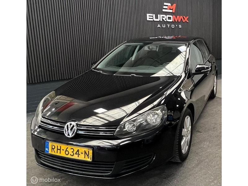 Zwart Gebruikt 2009 VW Golf VI Hatchback | € 3.999 (Eerlijke prijs) - Afbeelding 1/4