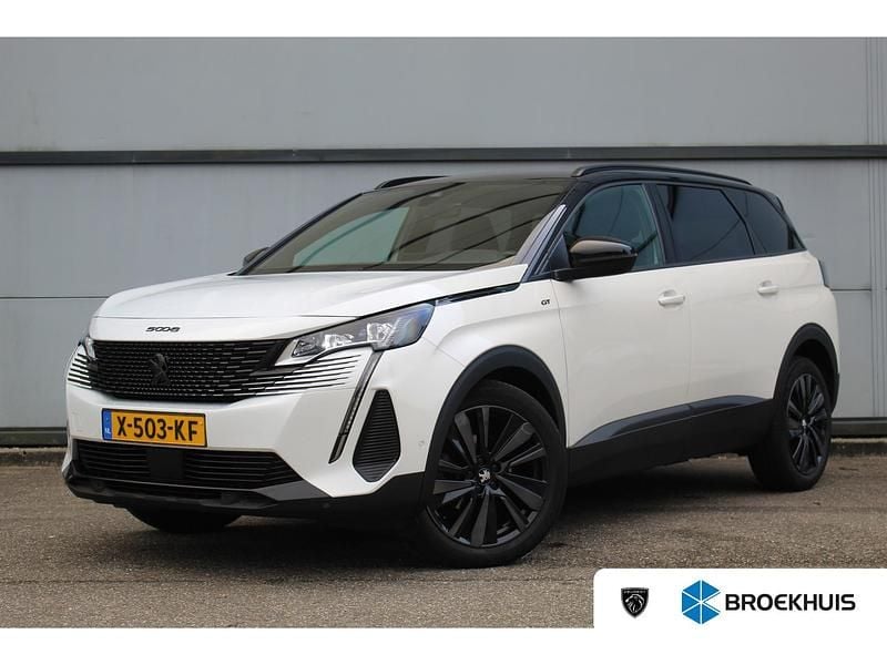 Wit Gebruikt 2023 Peugeot 5008 GT MPV | € 30.895 (Eerlijke prijs) - Afbeelding 1/4