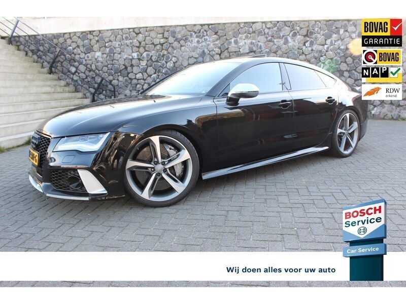 Zwart Gebruikt 2013 Audi RS7 Proline Hatchback | € 55.950 - Afbeelding 1/4